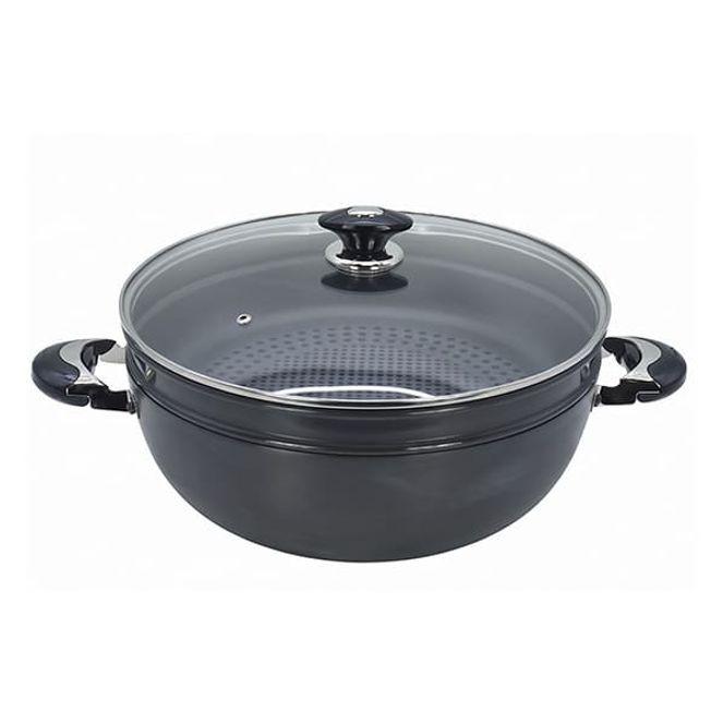 블루밍 경질 찜냄비 만두 채소 찜요리 다용도 찜솥 28cm