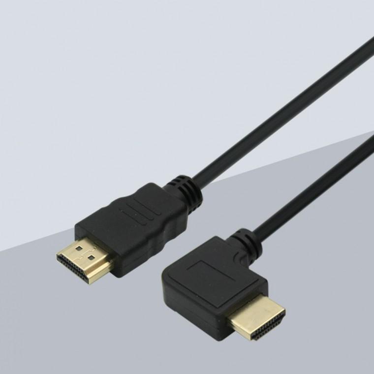 HDMI 케이블 모니터 케이블 고화질 영상 케이블 좌향