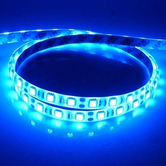 12V용 고급형(밝기향상) 5050 3칩 LED바블루LED(10cm)