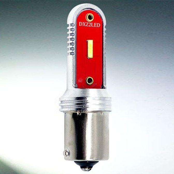 LED 깜빡이등 브레이크등 미등 전구 S25타입 12V 흰색