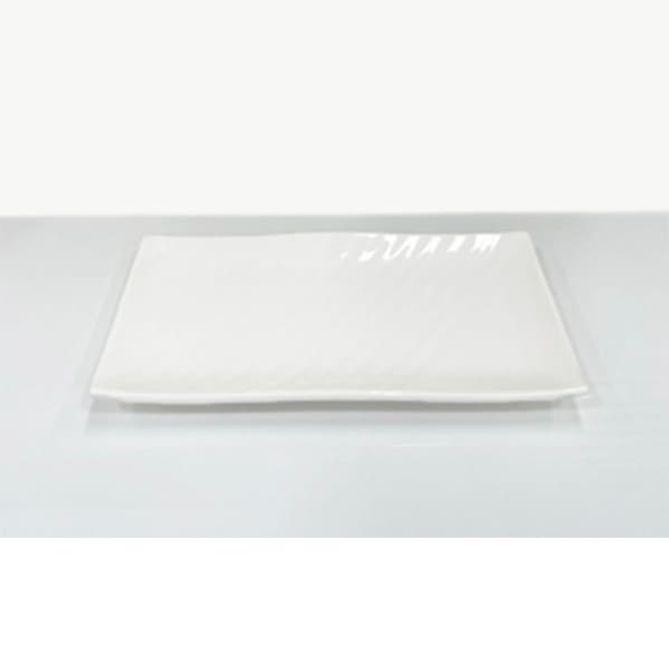멜라민 직사각 접시 생선 계란말이 플레이팅 반찬 접시 소 29.8cm