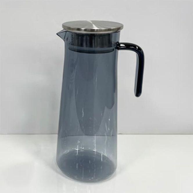 PC 물병 가정 카페 식당 물통 스텐뚜껑 손잡이 물병 1.2L 청색