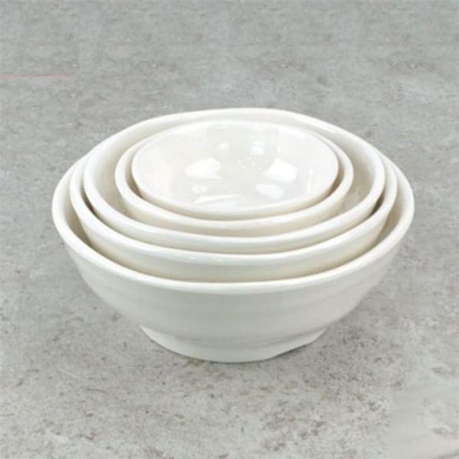 멜라민 대접 국대접 국그릇 밥그릇 다용도볼 식기 6볼 15cm