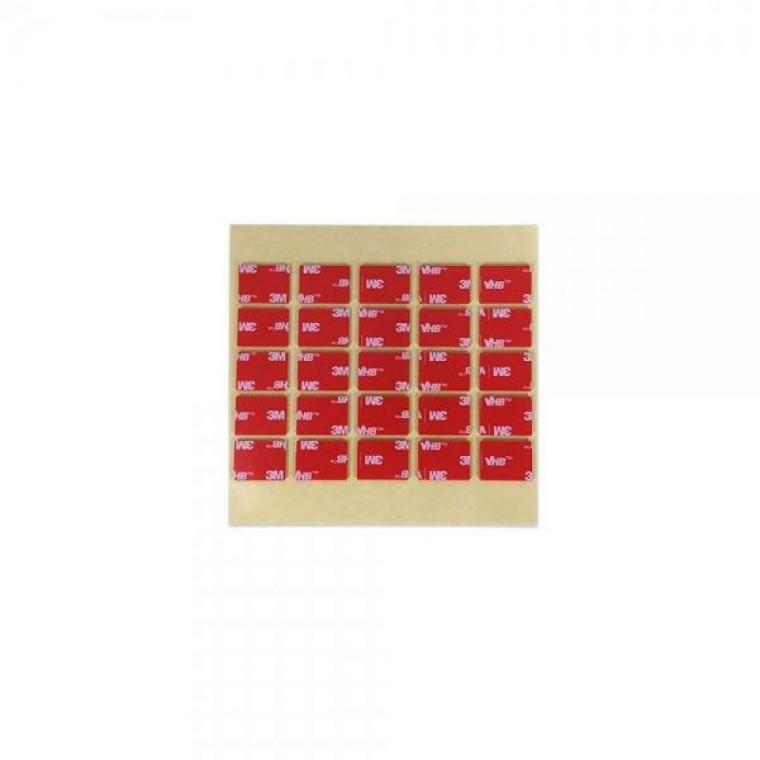 3M VHB 4910 투명 폼 사각 양면테이프 17x22mm 25개입