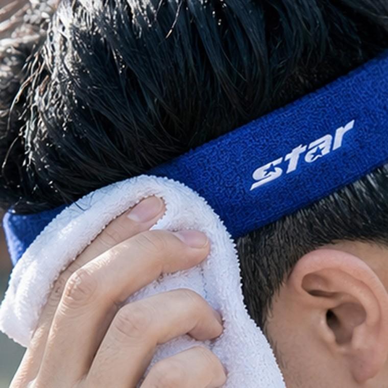 스포츠 헤어밴드 땀 흡수 머리 고정 신축성 편안한 착용감 운동용