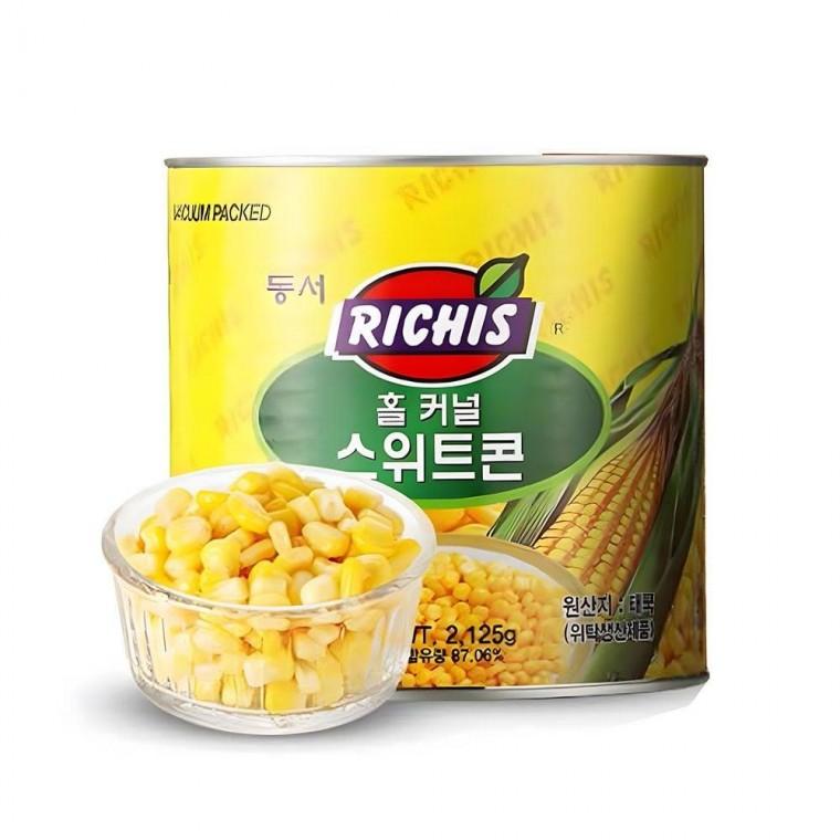 옥수수통조림 스위트콘 2.12kg 단품