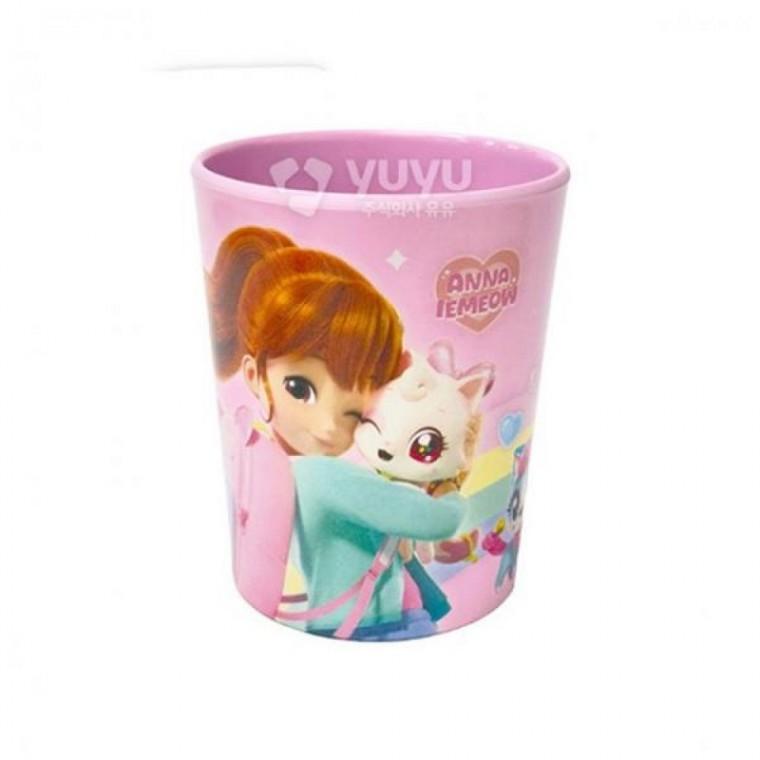 고양이 캐릭터 멜라민컵 280ml 어린이 식기컵