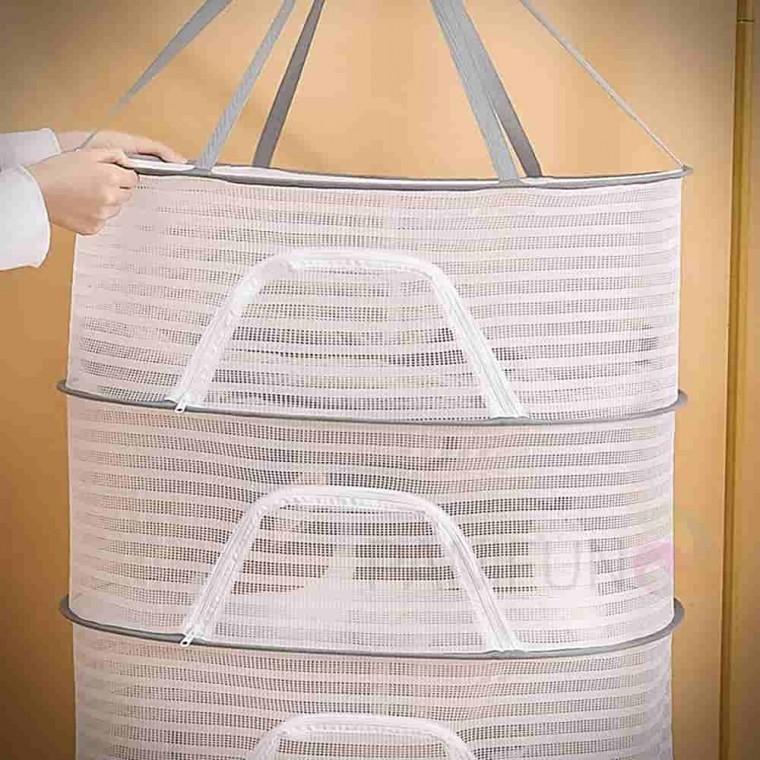 걸이식 건조망 50X70 3단 메쉬망 걸이형건조망 야외건조망 야채건조망 다용도건조망