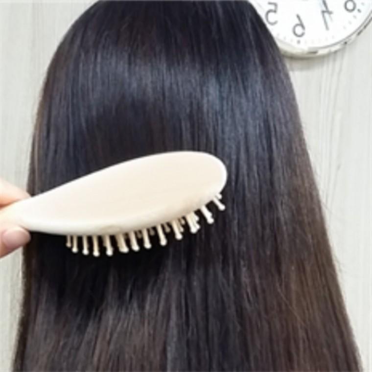 원목 머리빗1P 두피마사지 헤어빗
