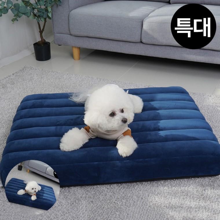 애견방석 반려견방석 반려견침대 개방석 강아지소파 강아지침대 쿠쿠스 침대쿠션 네이비 특대형