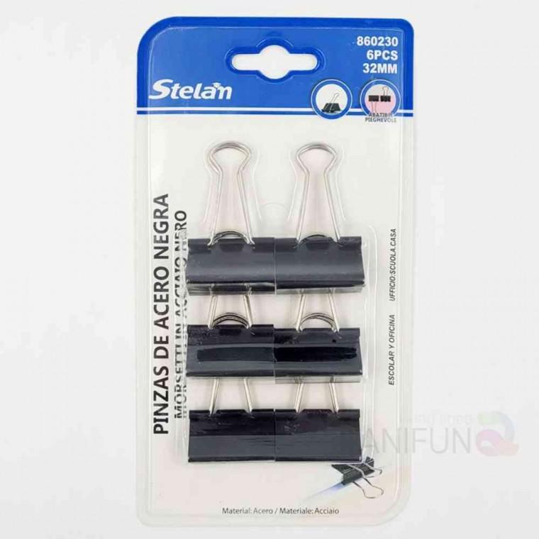 블랙 서류집게 클립 32mm 사무용클립 페이퍼클립 문구집게 사무용집게 서류크립