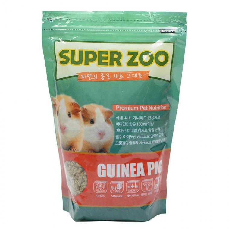 슈퍼주 기니피그 펠렛사료 밥 730g 알팔파 간식 먹이
