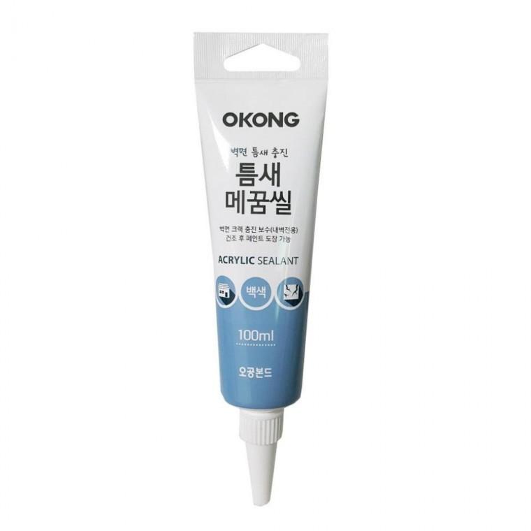 오공 실리콘 접착제 벽 크랙 욕실 타일 보수제 방수