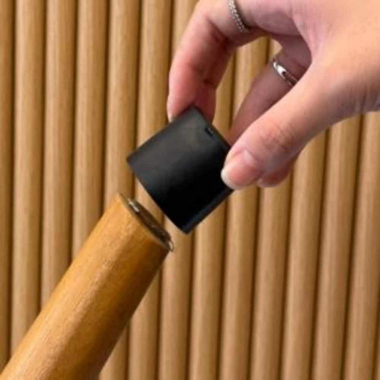 원형 고무마개 32mm 파이프캡 고무캡 구멍마개 고무마감캡 샷시마개