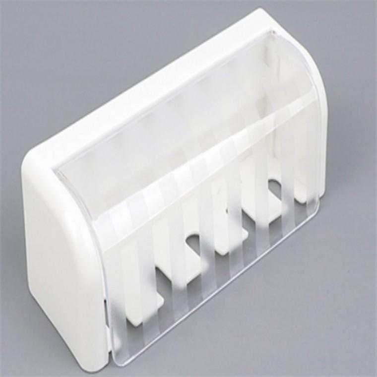부착식 칫솔걸이 5구 욕실정리용품 무타공칫솔걸이