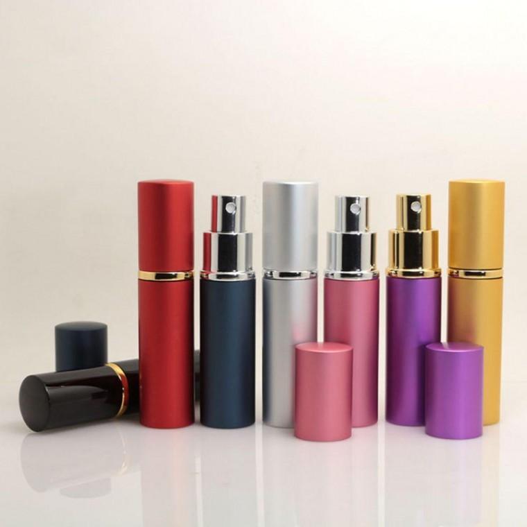 향수 리필 용기 케이스 10ml 메탈 공병 스프레이 본체 분리형 향수병 휴대용 소분