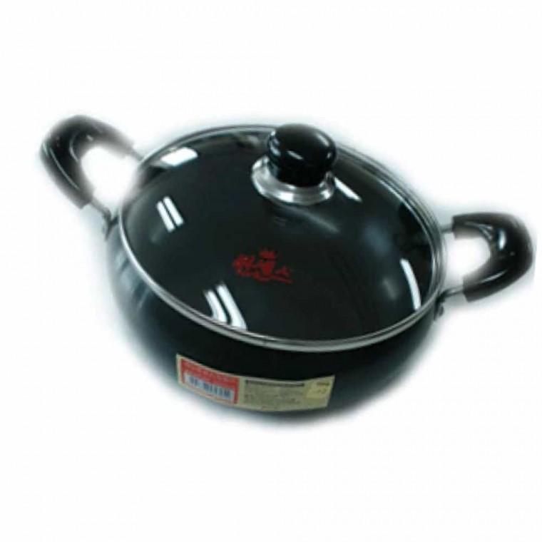 유리 경질 전골냄비 26cm 경질전골냄비 알루미늄냄비 부대찌개냄비