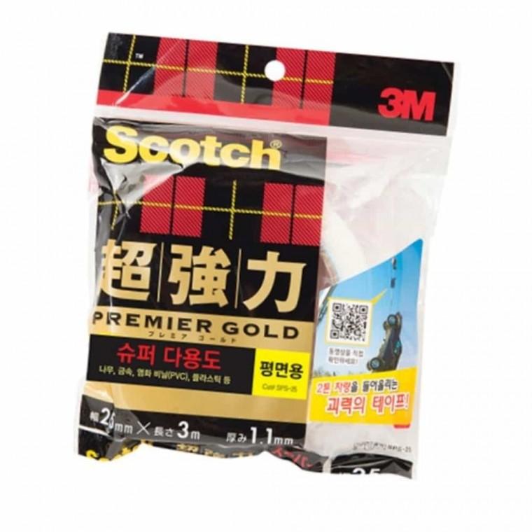 양면테이프 25mmX3m 선물포장테이프 유리문테이프 아크릴테이프