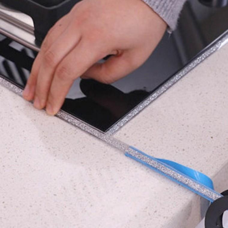 초간단 셀프시공 틈새 모서리 방수테이프 싱크대 주방 욕실 테이프 물때 곰팡이방지 실링테이프