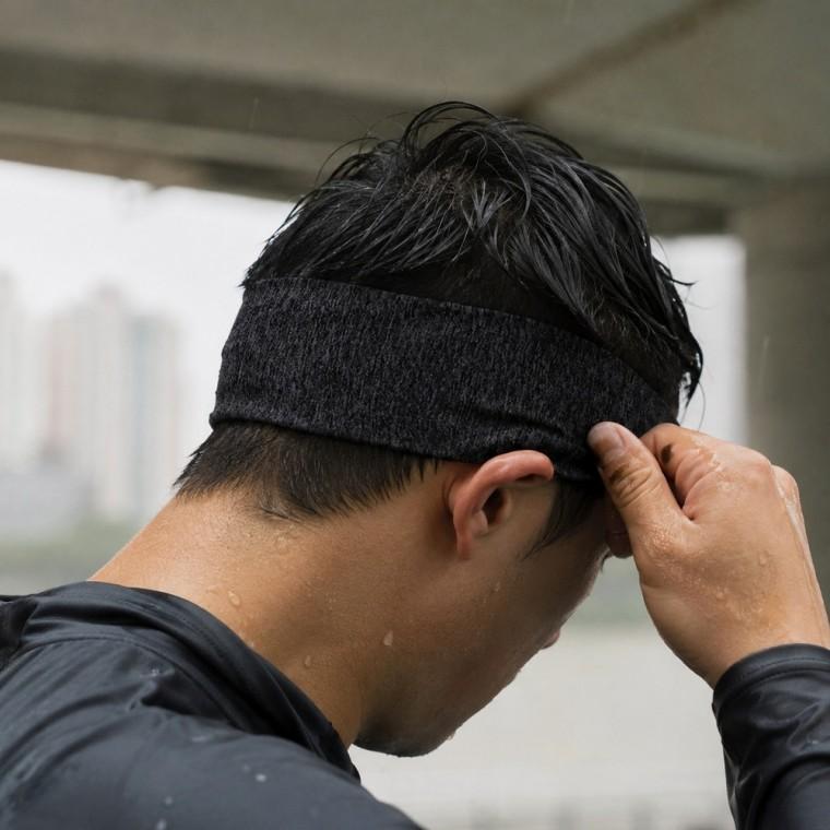 땀흡수 통기성 논슬립 스포츠 헤어밴드 러닝 요가 피트니스 운동용