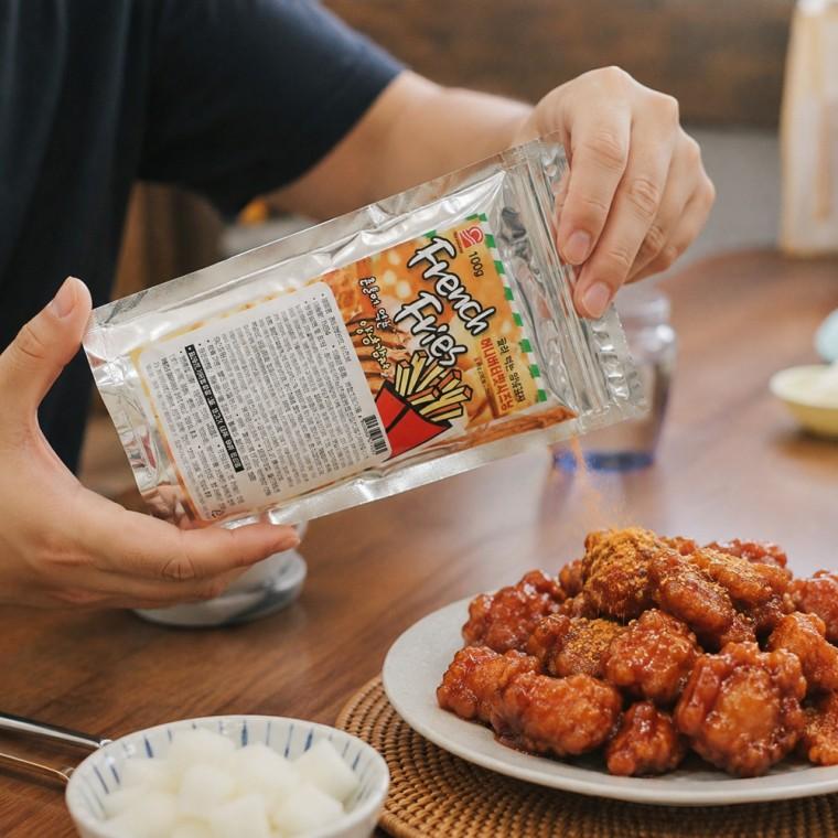 허니버터맛 분말 시즈닝 뿌려먹는 가루양념 감자튀김 닭강정 치킨팝콘 100g
