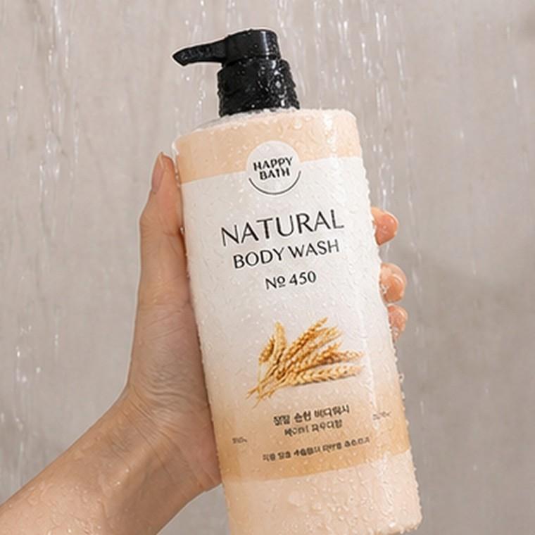 약산성 바디워시 곡물 추출물 촉촉한 마일드 자연유래 바디 세정 500g
