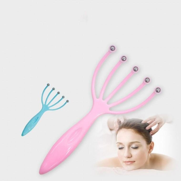머리 안마기 두피마사지기 스트레스 해소 머리지 압기 관리용 두피지