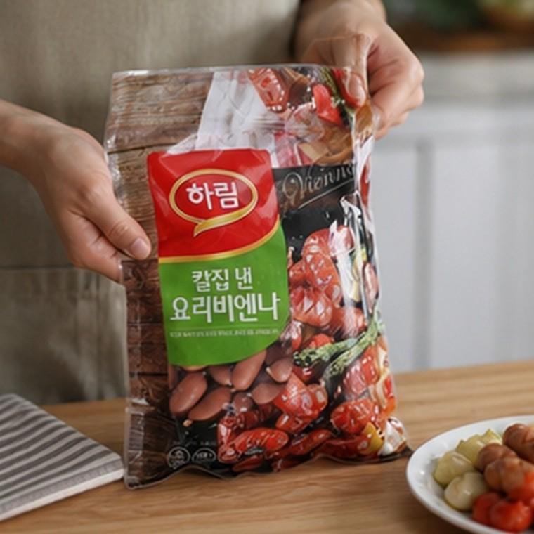 칼집 낸 비엔나 소시지 1kg 반찬용 조리용 요리비엔나 아이반찬