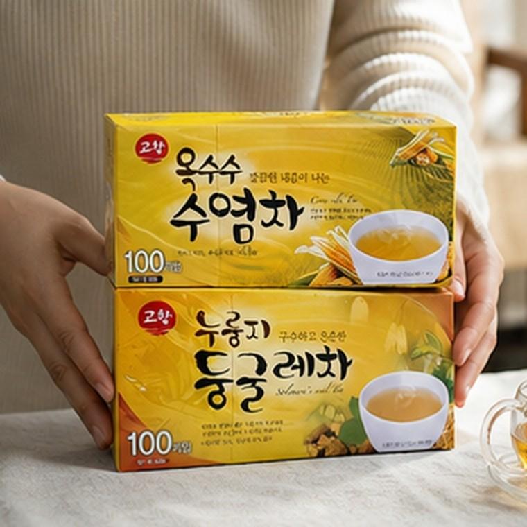 옥수수 수염차 누룽지 둥굴레차 구수한 티백 100개입