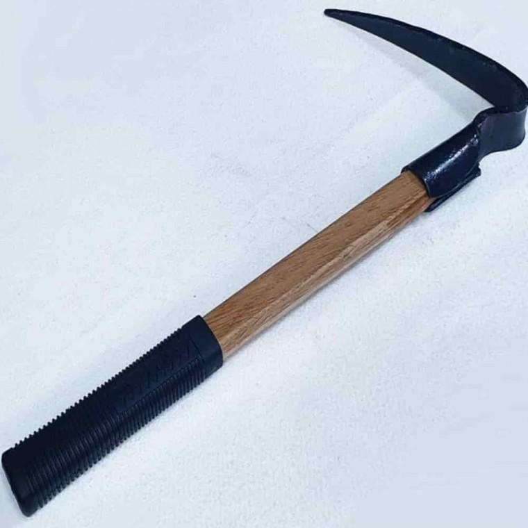 쇠스랑 1발 고무 약초괭이 쇠갈퀴 잡초제거기 곡괭이