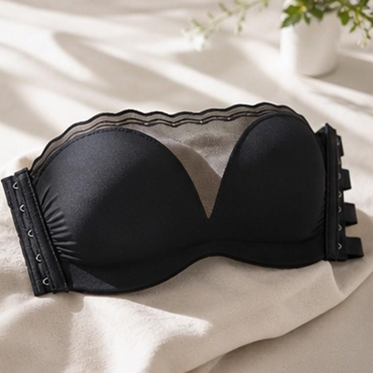 오프숄더 스트랩리스 노와이어 브라 백스트랩 홀터넥 투명스트랩 여성용
