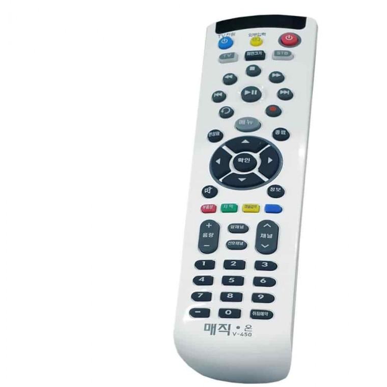 리모컨 통합형 화이트 셋탑리모컨 TV리모콘 TV리모컨 리모컨호환