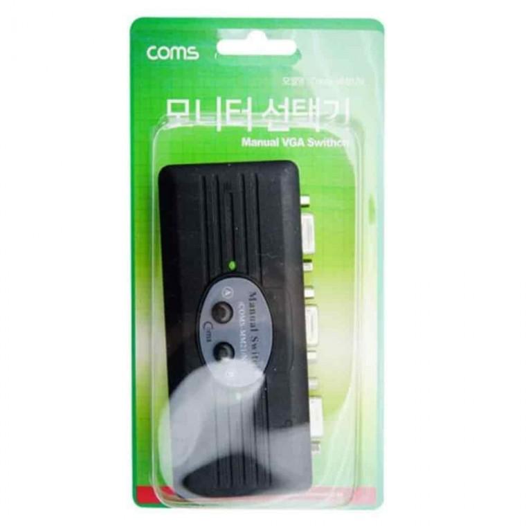 VGA 선택기 2대1 양방향 화면전환기 RGB분배기 모니터전환기 모니터분배기