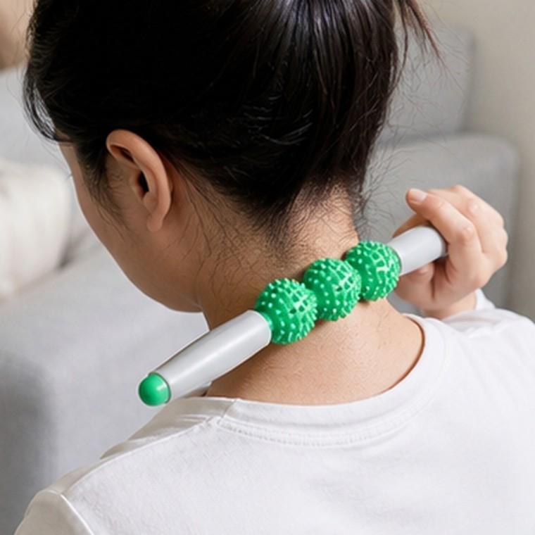 돌기형 360도 PVC 롤링 마사지 스틱 전신 목 허리 어깨 마사지