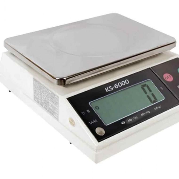 전자저울 6kg 업소용 계량저울 업소용저울 주방저울 식당용저울