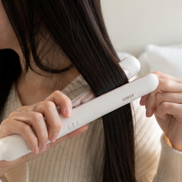 세라믹 발열판 소프트 스무딩 고데기 LED 온도표시 360도 회전식 코드