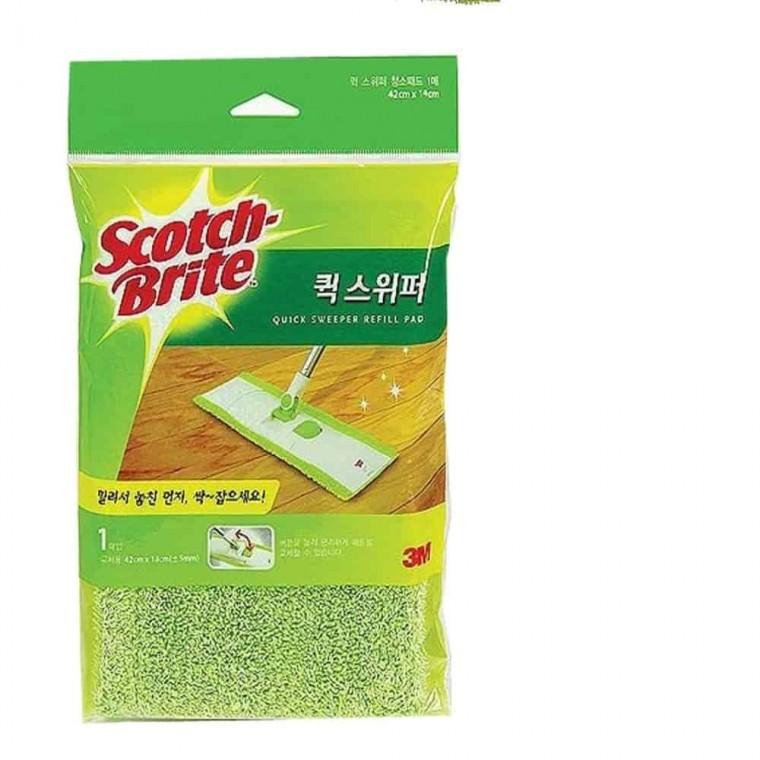 청소패드 43x14cm 극세사 청소포 바닥청소포 물걸레패드 밀대패드