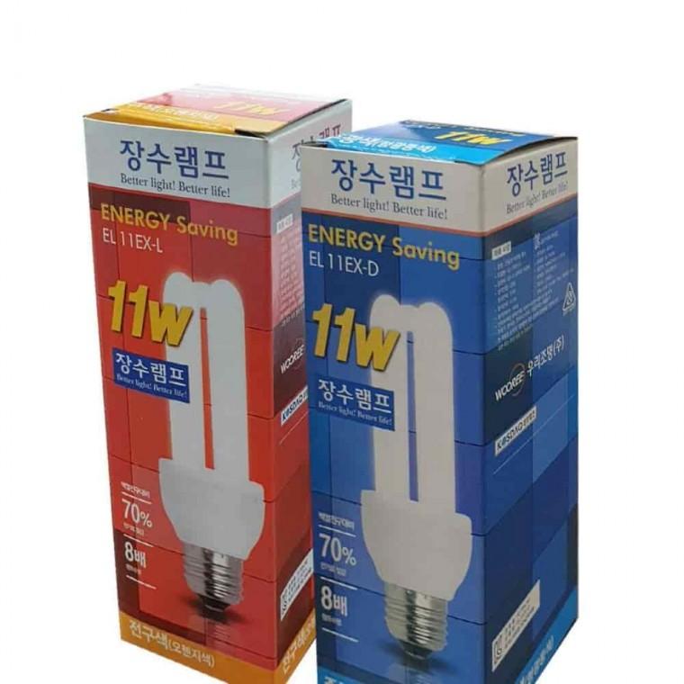 삼파장전구 11W 거실전구교체 화장실전구교체 일반전구 삼파장형광등