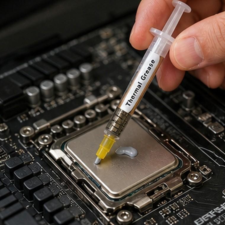 주사기 타입 써멀 구리스 1g 고열전도 저열저항 CPU 그래픽카드 방열