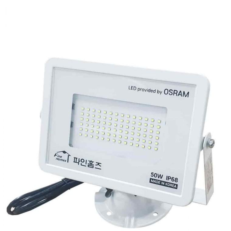 투광등 50W 화이트 방수형 야외투광등 LED투광기 산업용LED조명 실외투광등