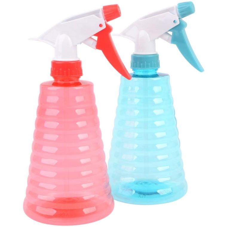 분무기 500ml 컬러 스프레이 화분 원예 플라스틱 분사기 청소 분무 미세 물주기