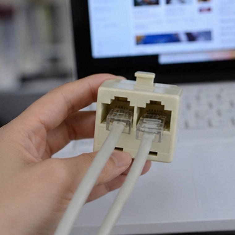RJ45 8P8C Y형 커플러 랜케이블 연결용 Male Port Female Port