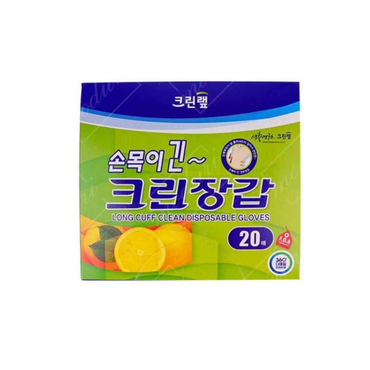 루미나D 크린장갑 20매 일회용 위생 주방 청소 위생관리 가정용