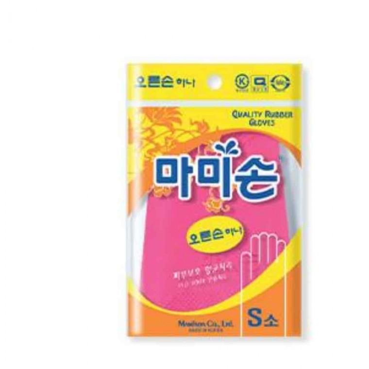 고무장갑 한손 오른손 소형 설거지장갑 라텍스고무장갑 오른손고무장갑 욕실청소장갑