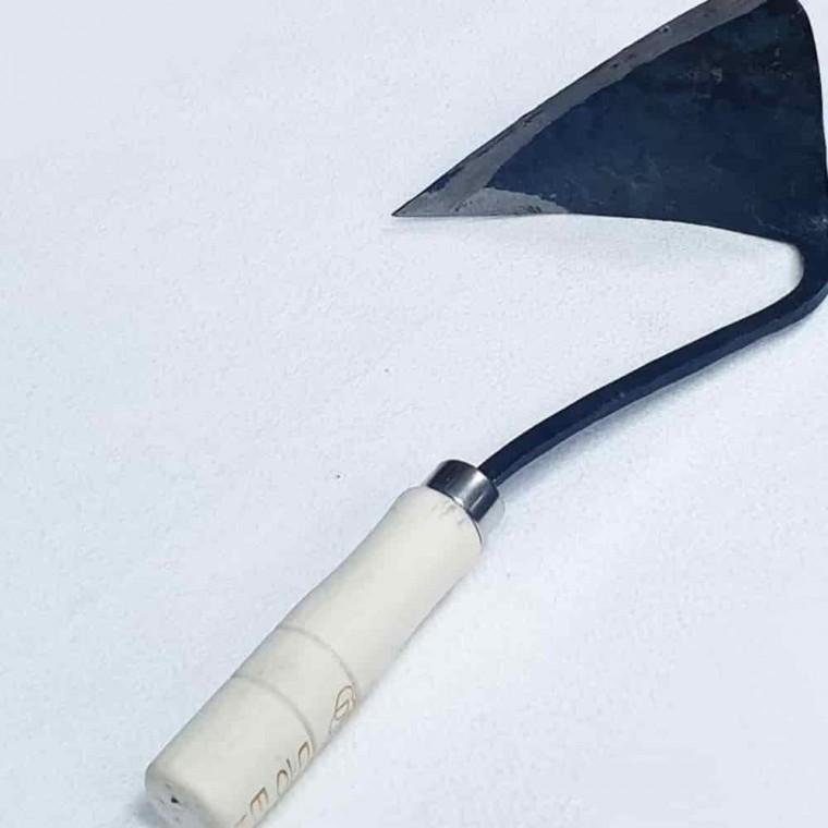 논호미 주물 나무손잡이 농기구 수동제초기 삼각호미 텃밭가꾸기