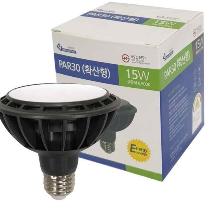 LED전구 PAR30 15W 주광 확산형 레일조명 LED다마 전구다마 거실조명교체