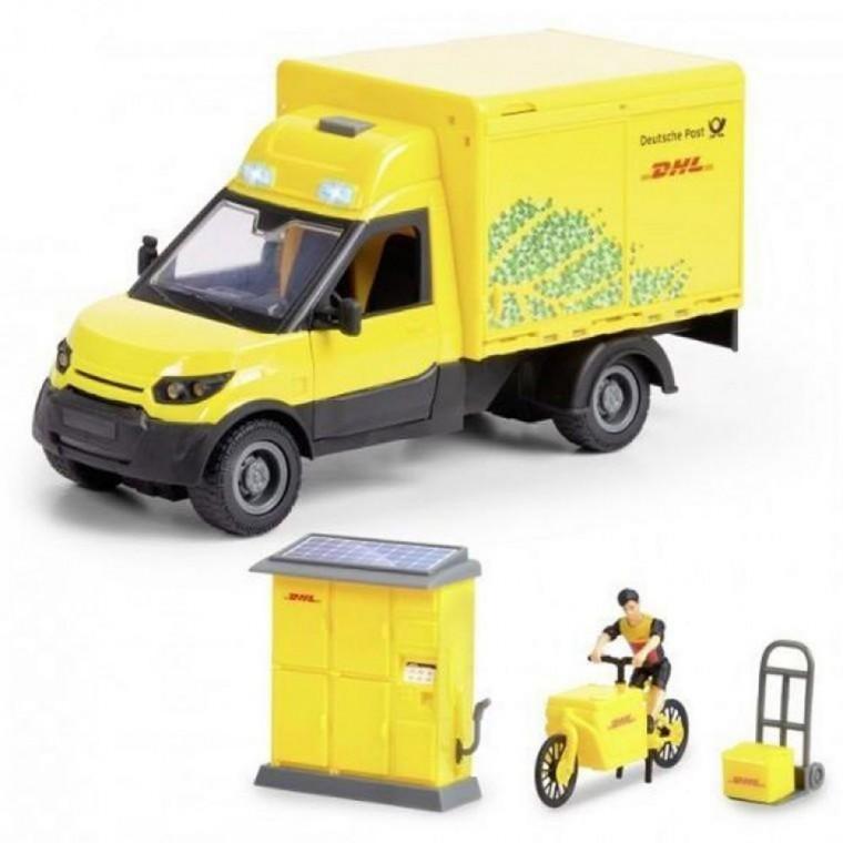 EAS 디키 자동차장난감 DHL 배송트럭 딜리버리 세트 트럭 자동차 장난감