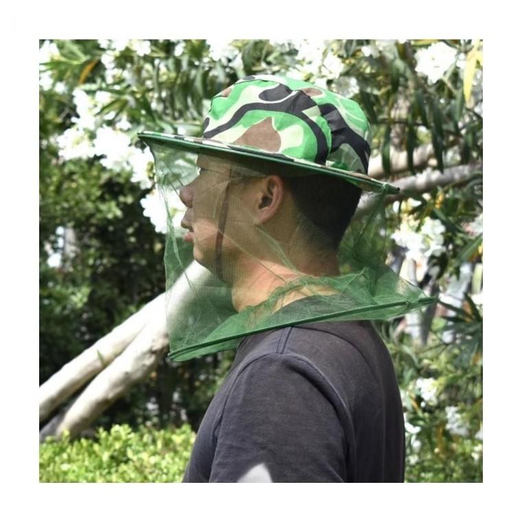 루미나D 벌망 모자 날파리 모기 안전망 밀리터리 벌초 작업 야외 보호