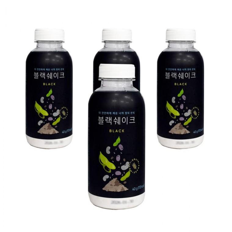 루미나D 곡물쉐이크 40g 4개 블랙 음료 간식 가정용 사무실 휴대용