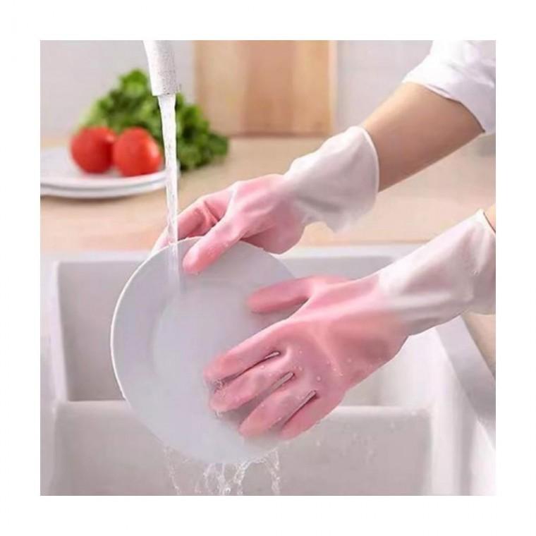 루미나D 고무장갑 pvc 블루 주방 청소 위생관리 가정용 생활용품